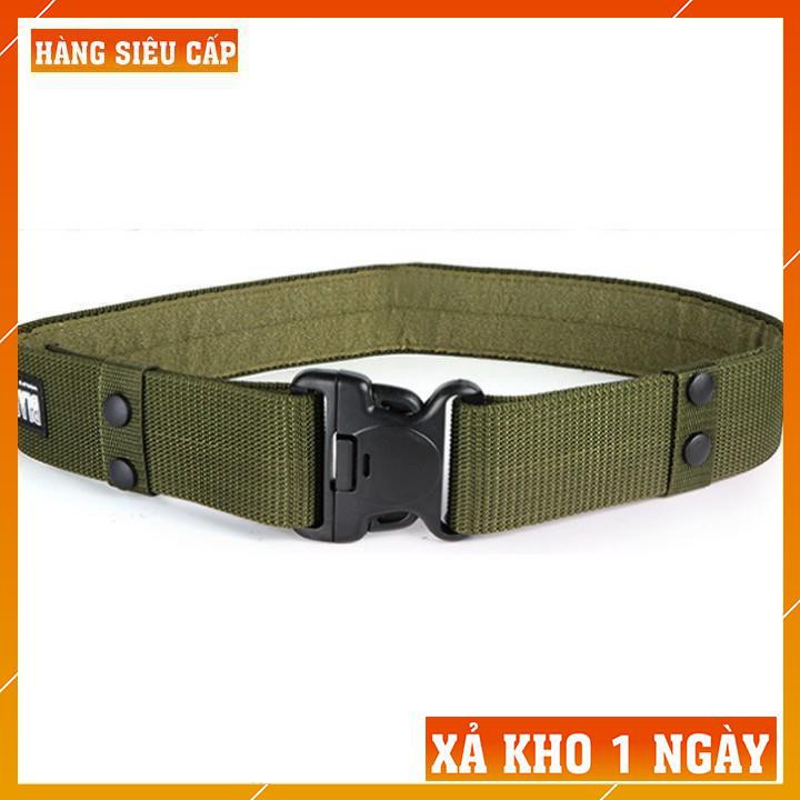 [FreeShip – Xả Kho 1 Ngày] Thắt Lưng Nam Cao Cấp - Thắt Lưng Lính Mỹ blackhawk Quân Đội Vải Dù Bản Rộng