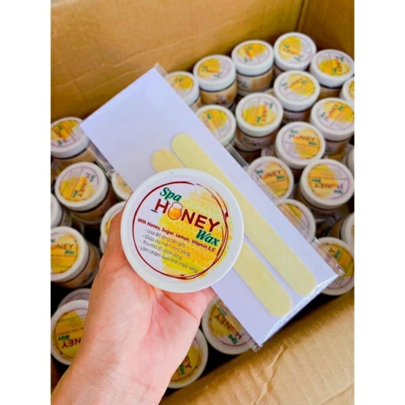WAX LÔNG LẠNH HONEY SẠCH LÔNG AN TOÀN KHÔNG ĐAU RÁT