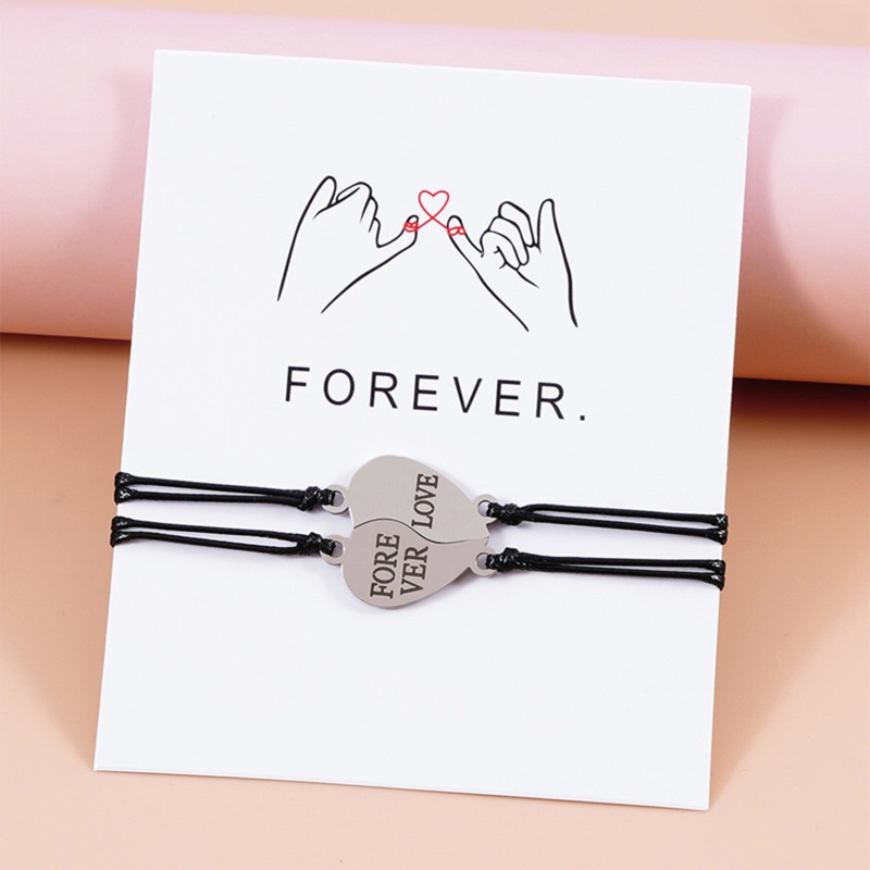 Vòng Đeo Tay Ghép Hình Trái Tim Thời Trang