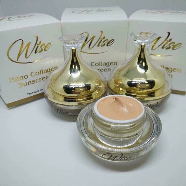 Kem chống nắng  Wise Nano Colagen Thái Lan