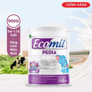 [HÀNG CHÍNH HÃNG] Sữa non cho trẻ sơ sinh Ecomil Pedia từ 1-10 tuổi 900g -  Giúp bé khỏe mạnh, tăng cường đề kháng