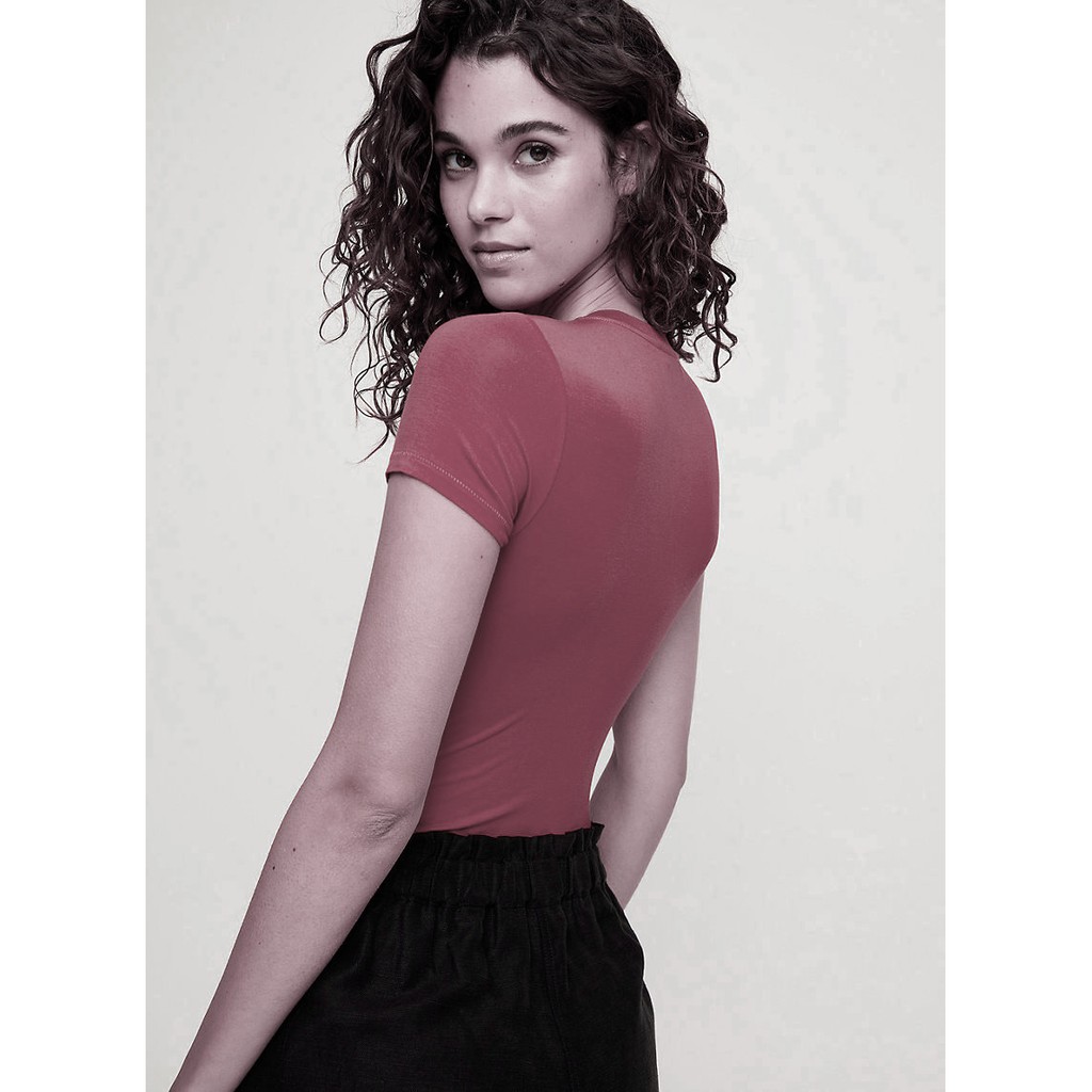 Áo bodysuit ngắn tay Wilfred Florilège | BigBuy360 - bigbuy360.vn