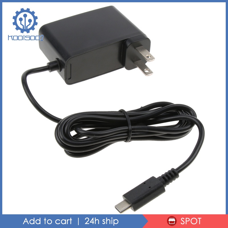 Củ Sạc Nguồn AC Du Lịch AC Cho Nintendo Switch Koolsoo2