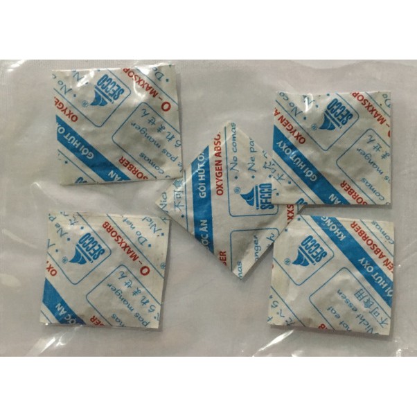 [ƯU ĐÃI] 600 GÓI HÚT OXY dùng bảo quản cho Bánh Trung Thu, Thực phẩm, Bánh kẹo, Đậu phộng, Hạt điều