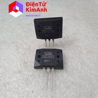 1 đôi Transistor SanKen 2SC2922-2SA1216 zin