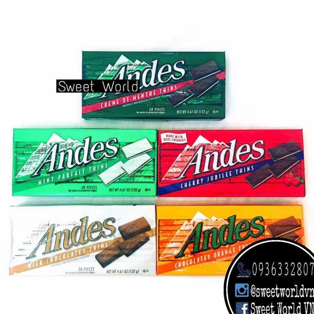 Socola Andes - Mỹ