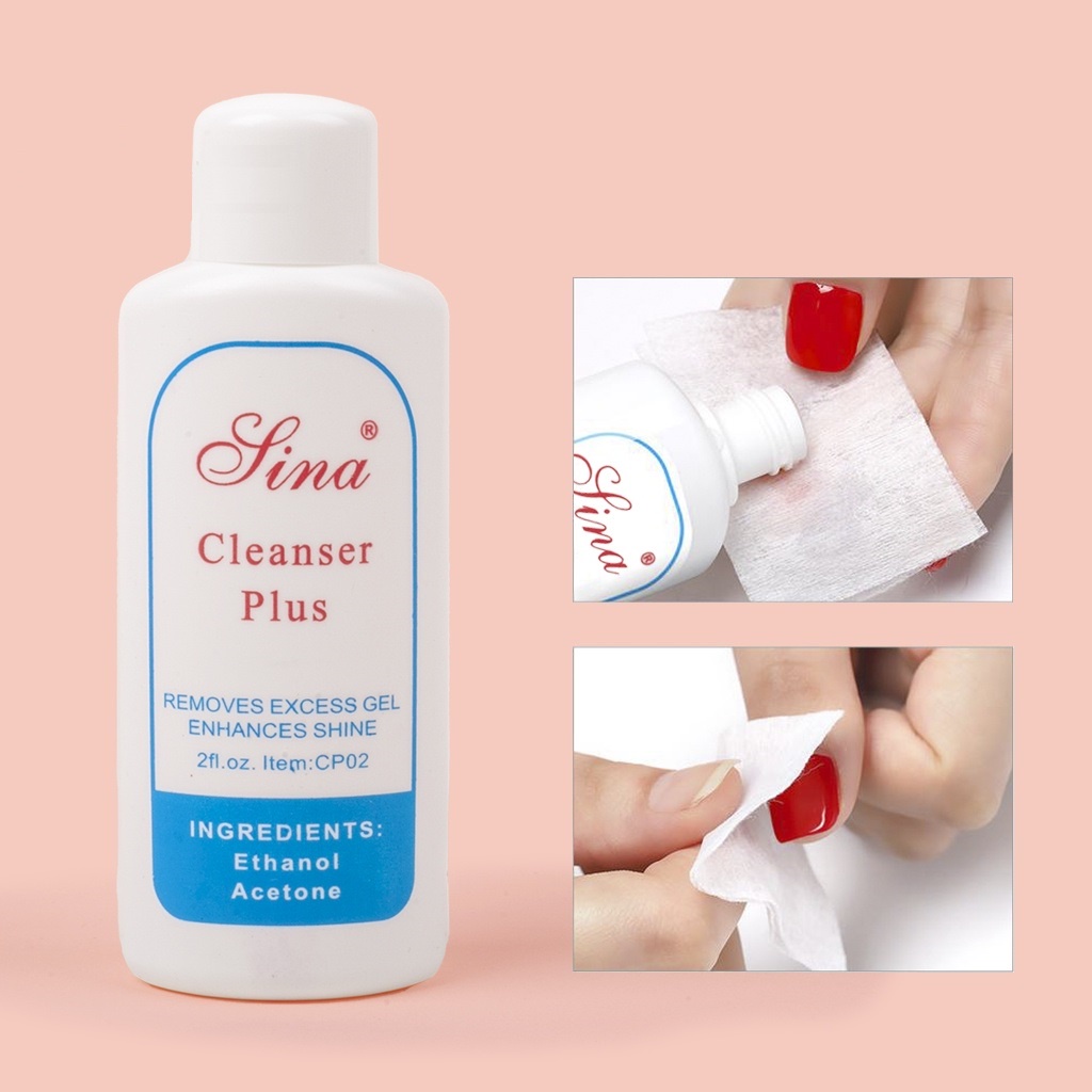 Nước lau gel Sina chai nhỏ phụ kiện nail giá rẻ VUA SƠN AS