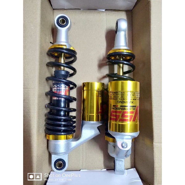 Phuộc YSS bình dầu vàng ty vàng gắn Dream Wave elegant galaxy future neo led Sirius 50 rc fi Taurus jupiter mx v xe điện