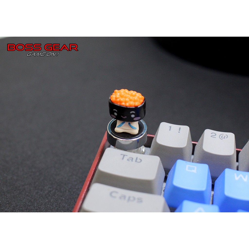 Keycap Lẻ cậu bé sushi cực cute ( keycap resin độc lạ )( Keycap Artisan )