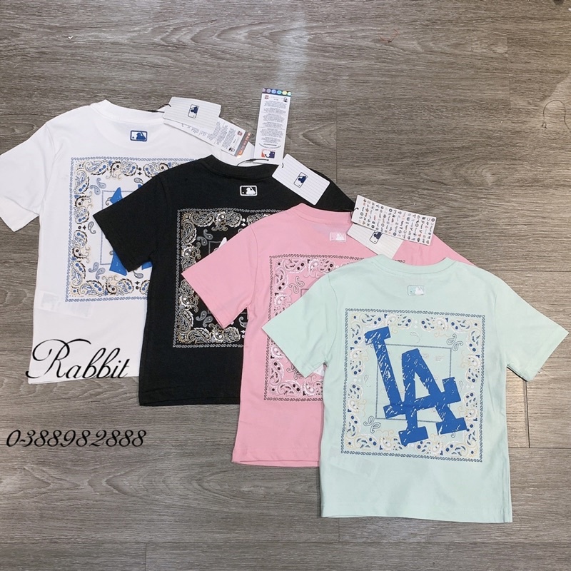 Áo thun cộc tay N Y logo lưng
