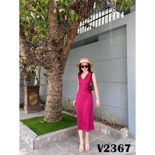 bán sỉ váy cổ v suông