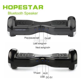 Mô hình xe điện cân bằng loa Bluetooth không dây Hopestar H7 với hỗ trợ Micro SD, USB & Aux