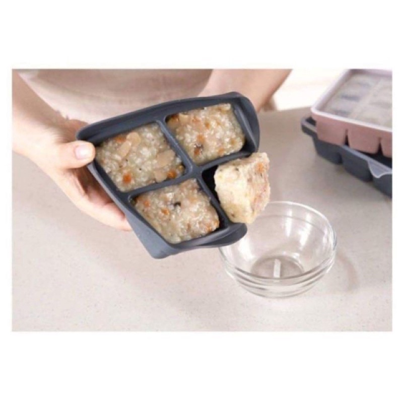 Khay Trữ Đông Đồ Ăn Dặm Cho Bé 6 Ngăn Moli