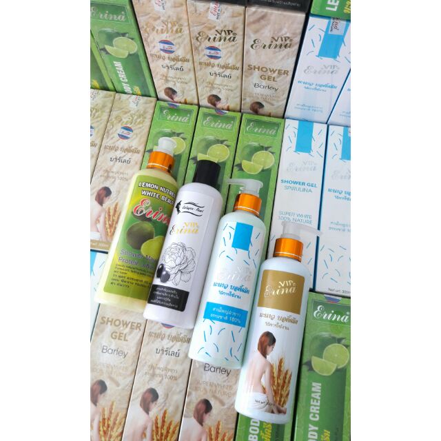 Sữa tắm trắng tảo xoắn Vip Erina