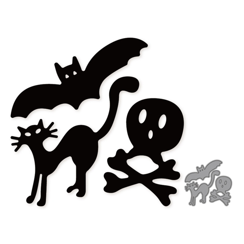 Khuôn Cắt Giấy Kim Loại Chủ Đề Halloween