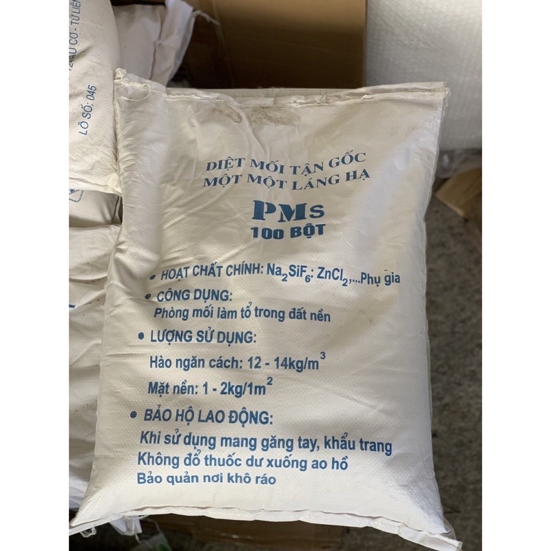 Thuốc trừ mối PMS 100 bao 20kg
