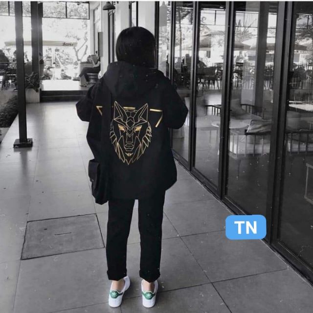 Áo khoác logo đầu sói