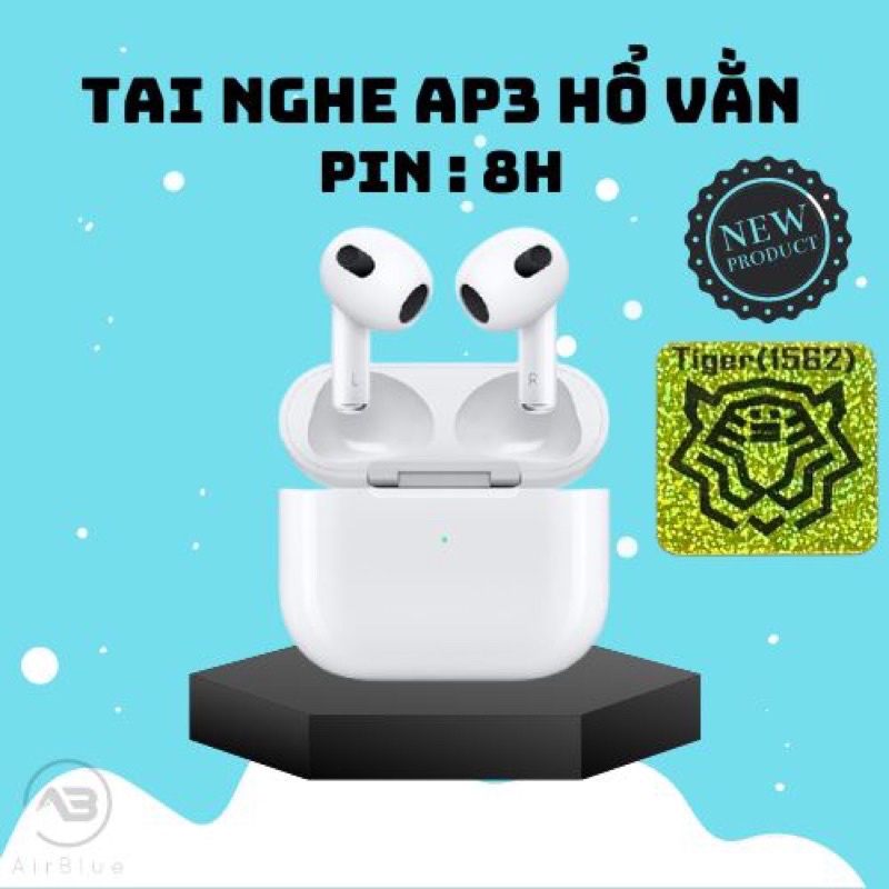Tai nghe TWS Gen 3 Hổ Vằn 1562M pin 8h