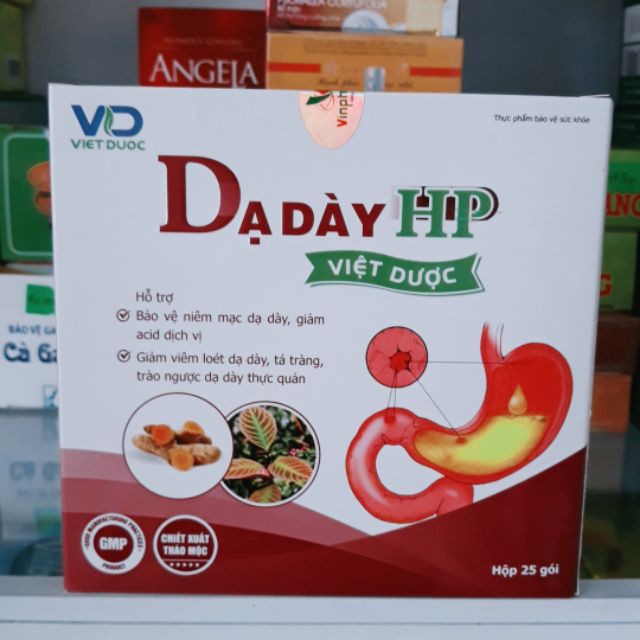 DẠ DÀY HP- VIỆT DƯỢC- hộp 25 gói