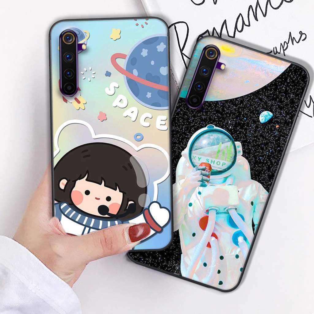 Ốp lưng Oppo Realme 6 - Realme 6 pro - Realme 7 - Realme 7 Pro vũ trụ cute nhiều hình cực chất siêu đẹp