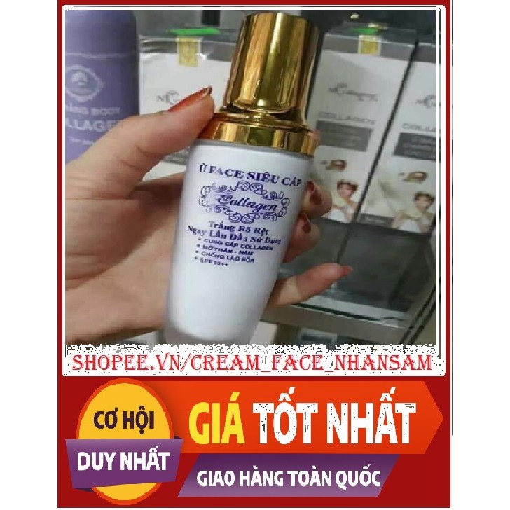 [HÀNG CHÍNH HÃNG] Ủ TRẮNG FACE SIÊU CẤP N_COLLAGEN