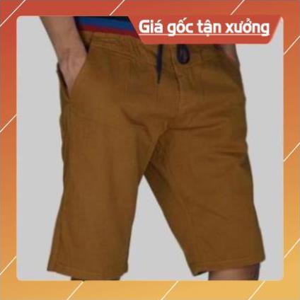 [S04] QUẦN SHORT KAKI NAM RẺ ĐAI THUN VẢI DÀY ĐẸP, SIZE TỪ 45-80KG NHIỀU MÀU