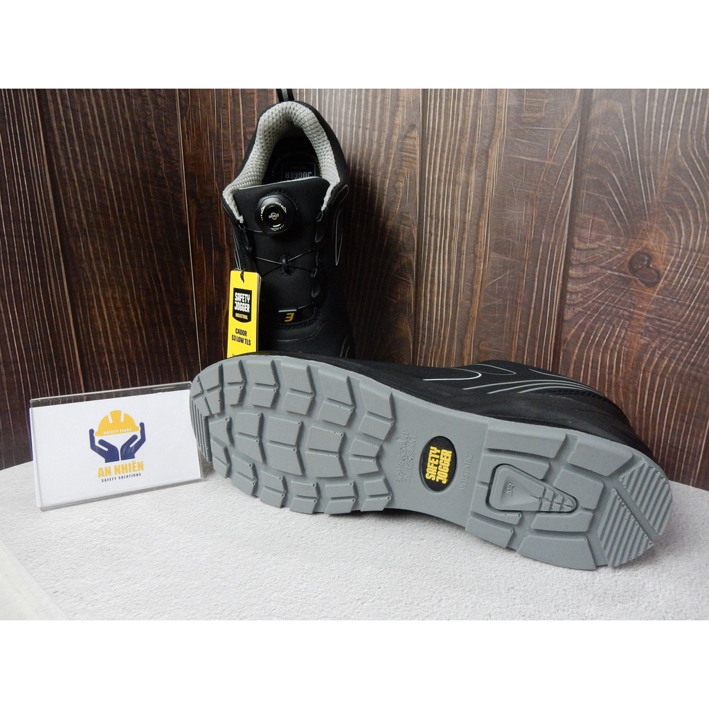 Giày bảo hộ lao động nam JOGGER CADOR S3 LOW TLS thiết kế núm vặn cao cấp. Cam kết hàng chính hãng.