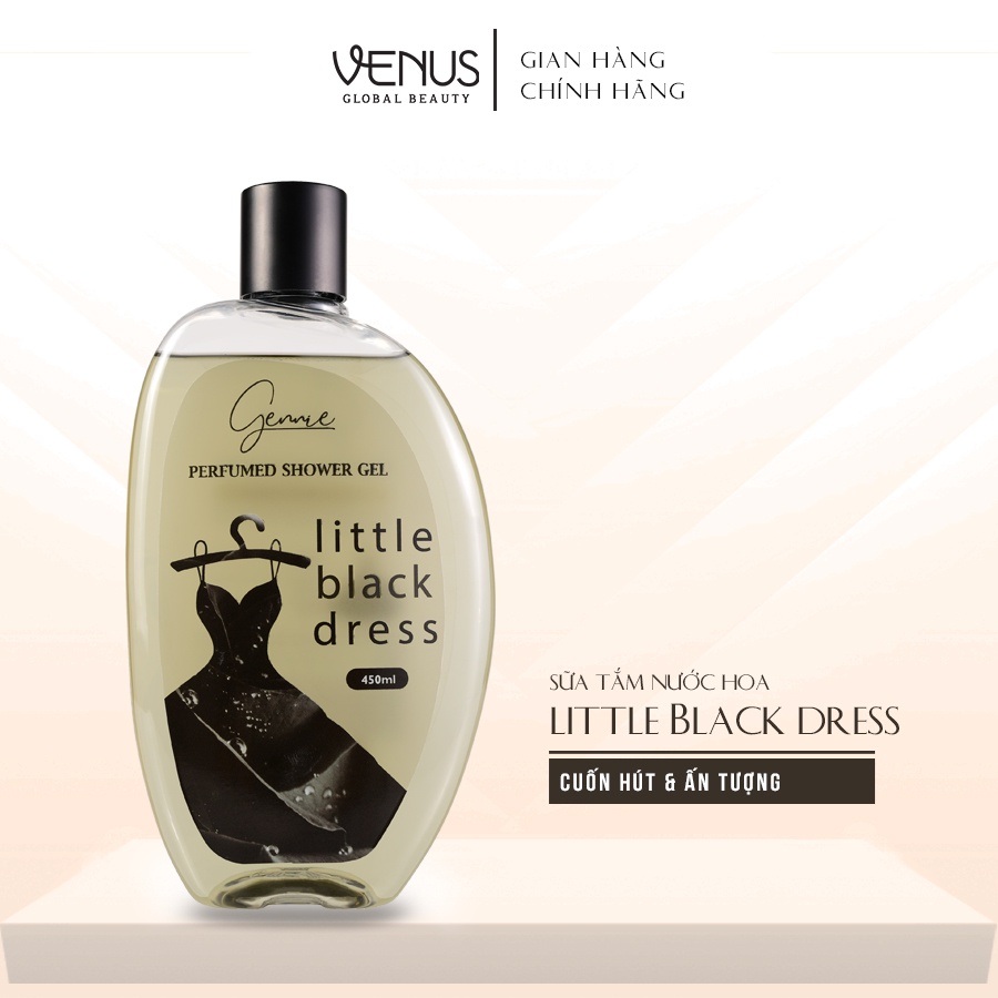 Sữa tắm nước hoa Nữ Gennie Little Black Dress 450ml