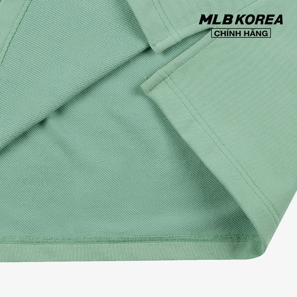 MLB - Áo hoodie tay ngắn phối mũ trùm Mega Logo 31HD52131-50K