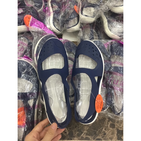 Hàng sẵn- Dép sandal nữ y tế cao su siêu bền dành cho bệnh viện, phòng khám, phòng sạch.Dép đi mưa cho nữ