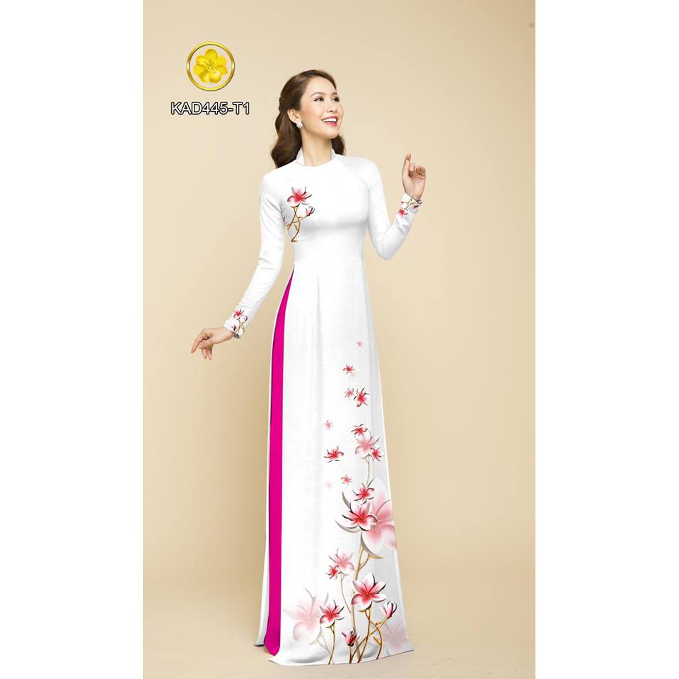 Vải Áo Dài Tằm Ý, Lụa Nhật, Thái Tuấn KAD445