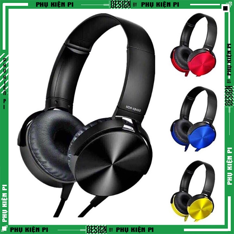 Tai Nghe Soni Extra Bass Mdr Xb450Ap Tai Nghe Extra Bass Trẻ Trung Năng Động , Headphone Choàng Đầu Đỉnh Cao Chống Ồn