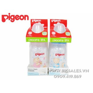 Bình Sữa Pigeon Thái Lan Cổ Thường 120Ml