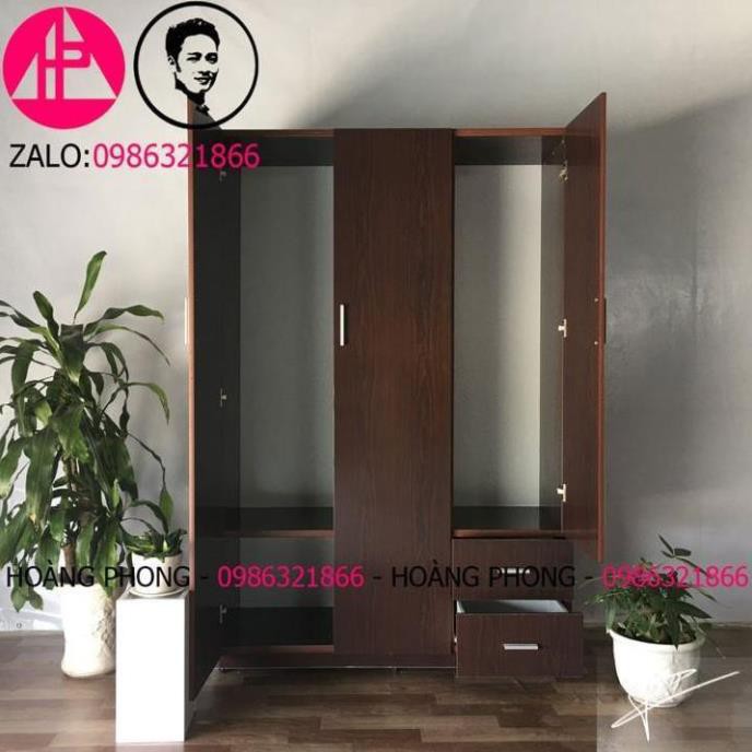 Tủ quần áo ĐẸP ( 1M23 X 1M85 ) #100% Miễn phí vận chuyển Bảo hành 2 năm tại nhà