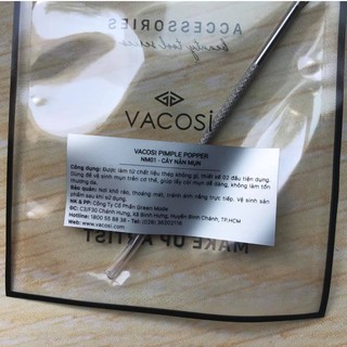 Cây nặn mụn 2 đầu Vacosi