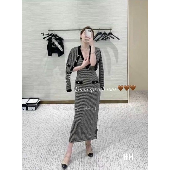 ÁO VEST TIÊU 2 LỚP CÚC HOA