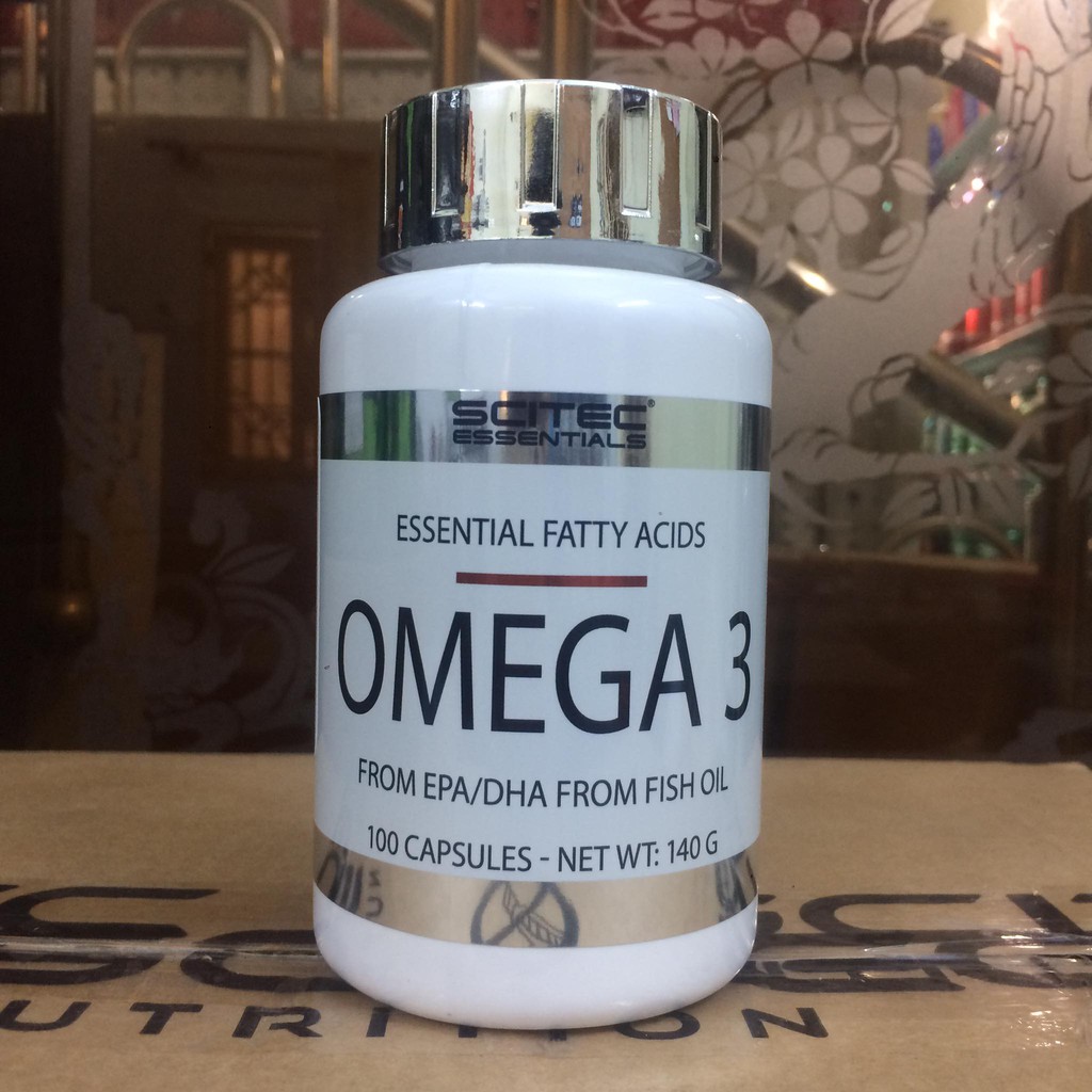 OMEGA 3 | Dầu Cá Omega 3 Scitec Fish Oil 100 Viên Chính Hãng Muscle Fitness