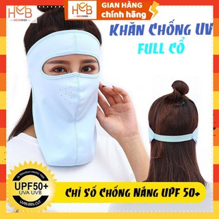 Khăn Trùm Ninja Suni Full Mặt Chống Nắng Dài Xuống Cổ - Khẩu Trang Che Mặt Vi Vu Trời Nắng