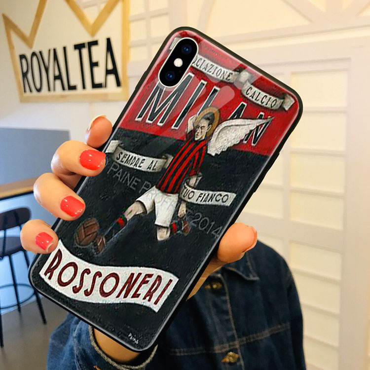 Ốp Cao Cấp Iphone 11 Pro Max In Hình ACMilan NIXON 6/6S/6Plus/6Splus/ 7Plus/ 8Plus / X /Xs /Xs Max /11 /11 Promax