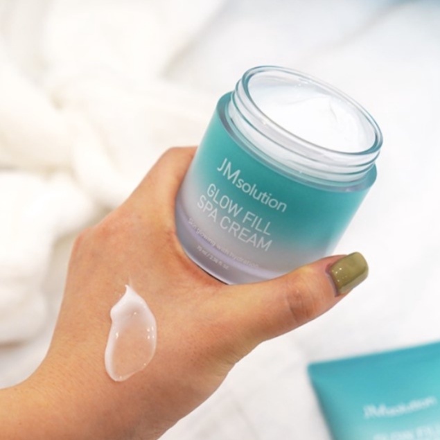 Kem dưỡng ẩm sáng da chuẩn spa JM Solution Glow Fill Spa Cream 70ml