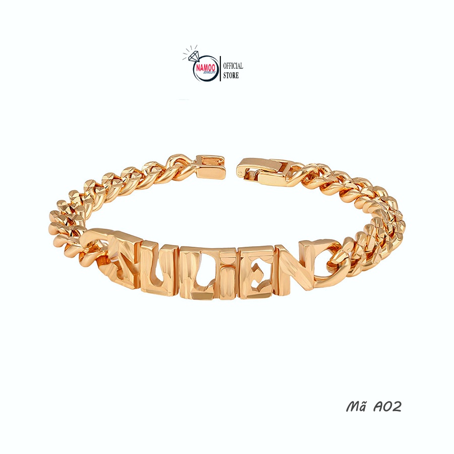 Lắc Tay Xích Nữ A02 Bền Màu Bảo Hành 6 Tháng