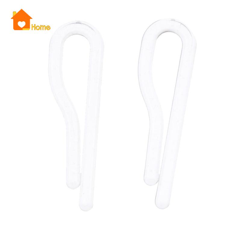 Set 100 Kẹp Nhựa Trong Suốt Chuyên Dụng Cho Quần Áo