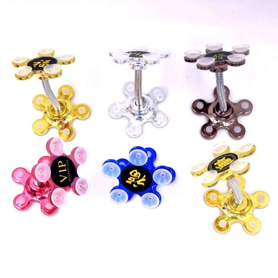 Giá đỡ điện thoại chân không 2 mặt bám chắc không trơn trượt