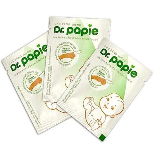 Gạc răng miệng Dr.Papie (30 gói/ hộp)