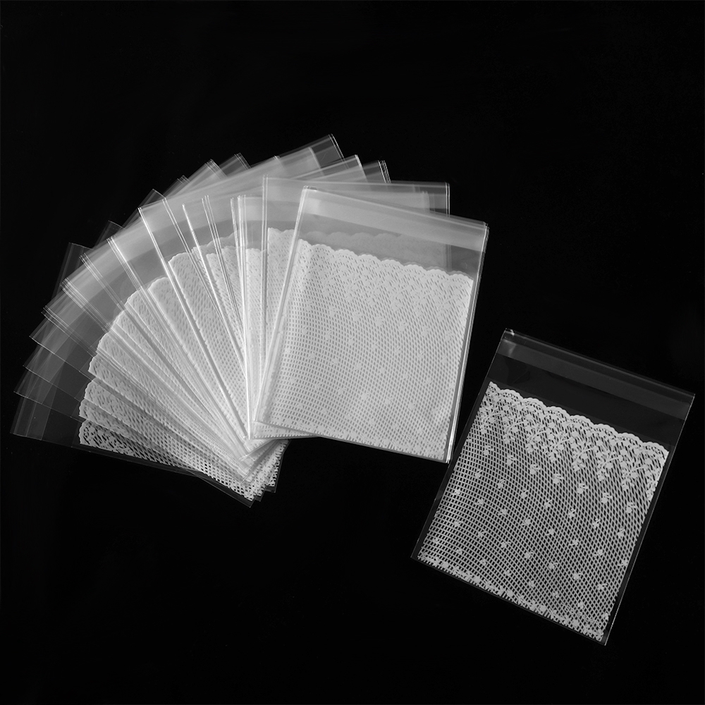 Set 100 Túi Nhựa Đựng Bánh Quy