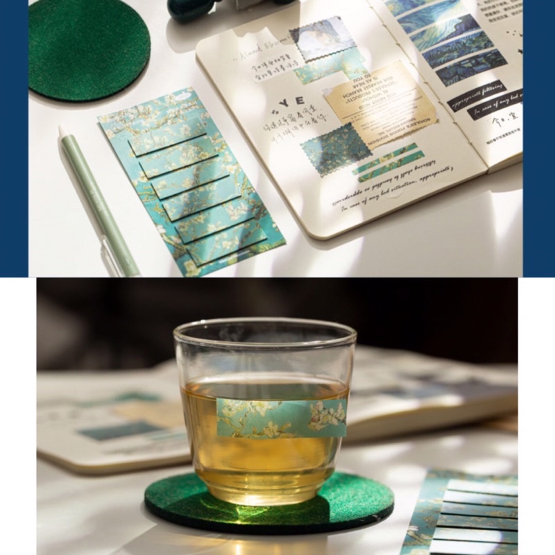 Giấy note ghi chú hoạ tiết Van Gogh