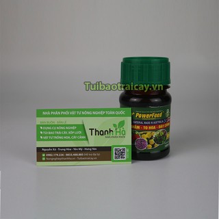 Phân bón mập mầm, hoa to, dày cánh powerfeed 100ml - t106