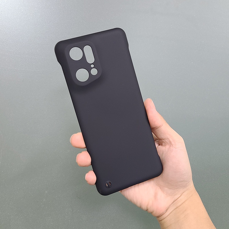 Ốp Điện Thoại PC Cứng Không Viền Khung Cho OPPO Find X5 Pro FindX5Pro