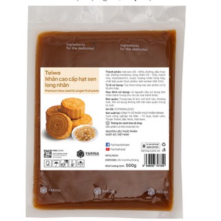 Taiwa Farina - Nhân cao cấp hạt sen long nhãn 0,5kg