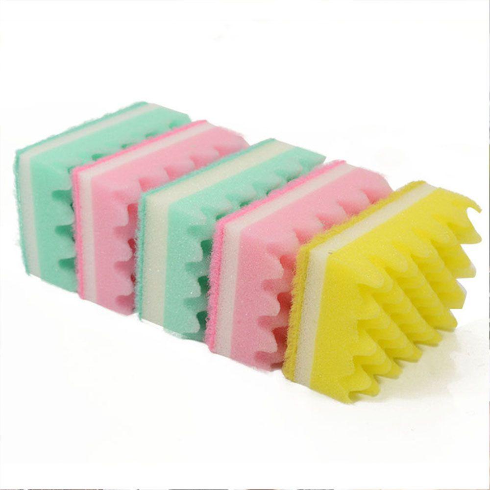 MOCHO Set 5 Miếng Bọt Biển Mềm Mại Dùng Để Lau Chùi Nhà Bếp Đa Năng Tiện Dụng